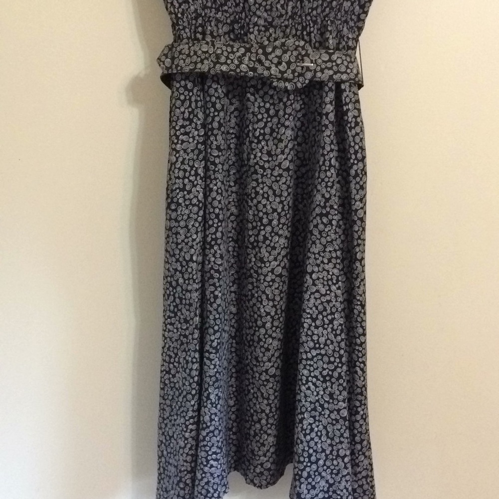 Vintage Talbots petite blue/white dress - Picture 3 of 5